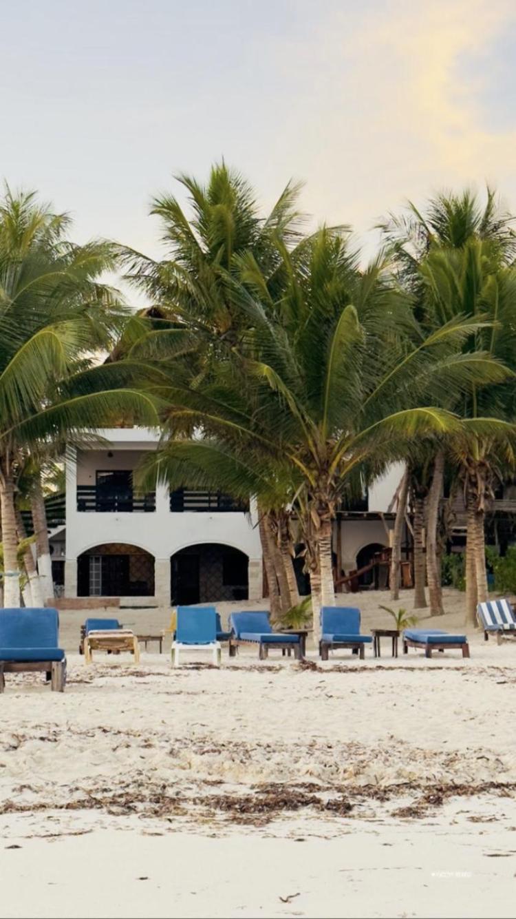 Casa Mate Beachfront Houses El Cuyo Bagian luar foto