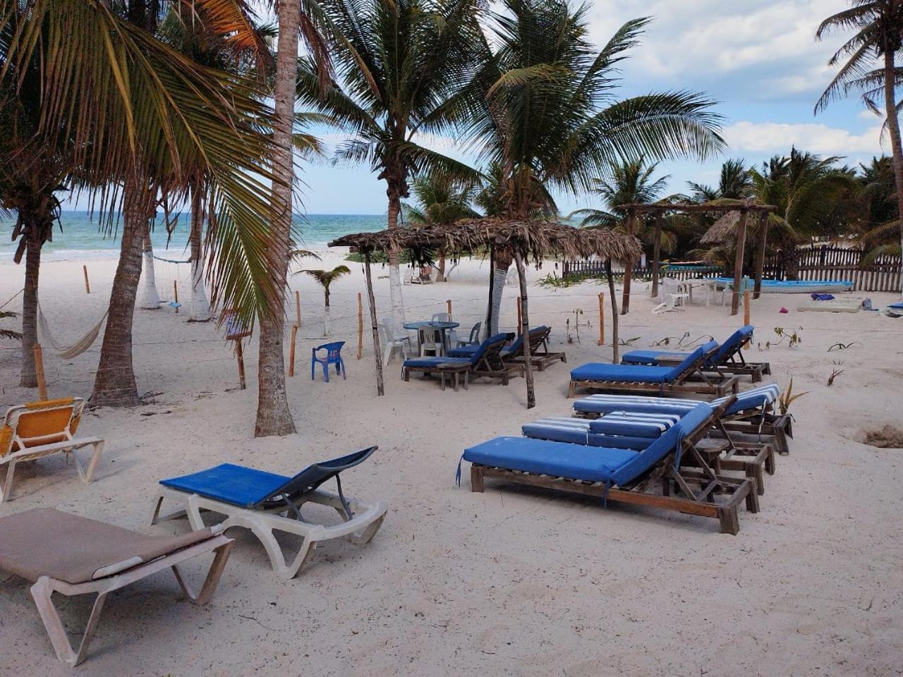 Casa Mate Beachfront Houses El Cuyo Bagian luar foto