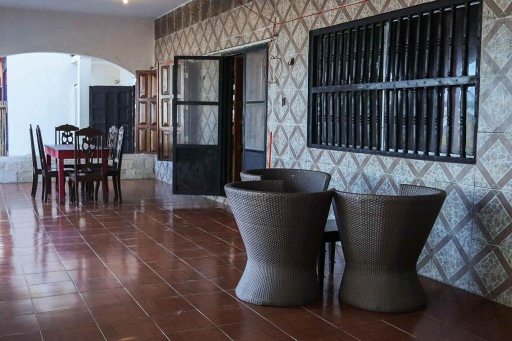 Casa Mate Beachfront Houses El Cuyo Bagian luar foto
