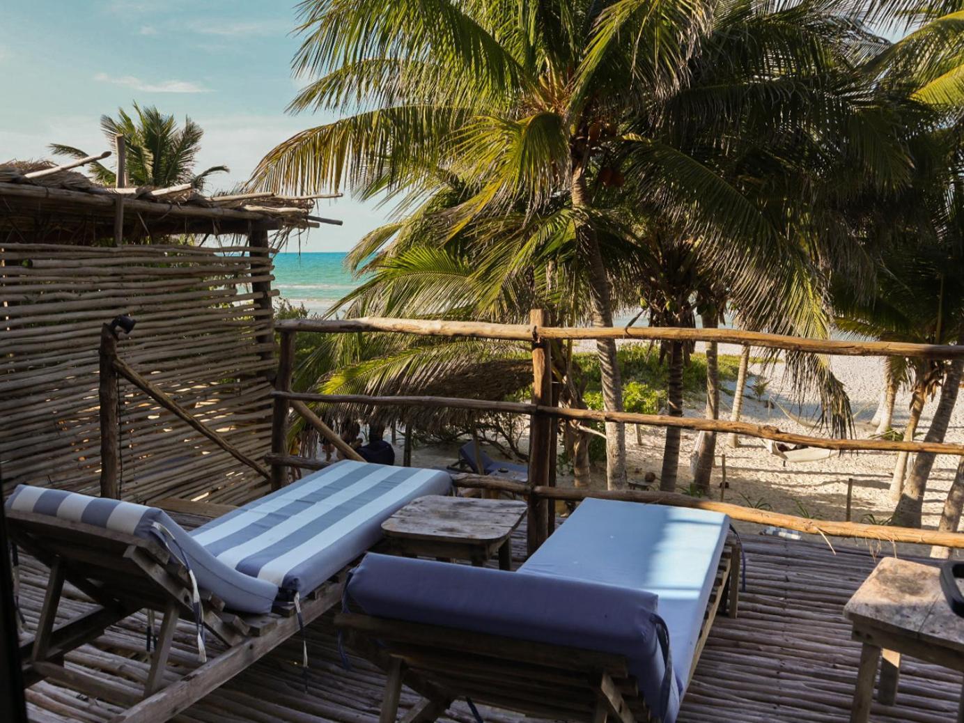 Casa Mate Beachfront Houses El Cuyo Bagian luar foto