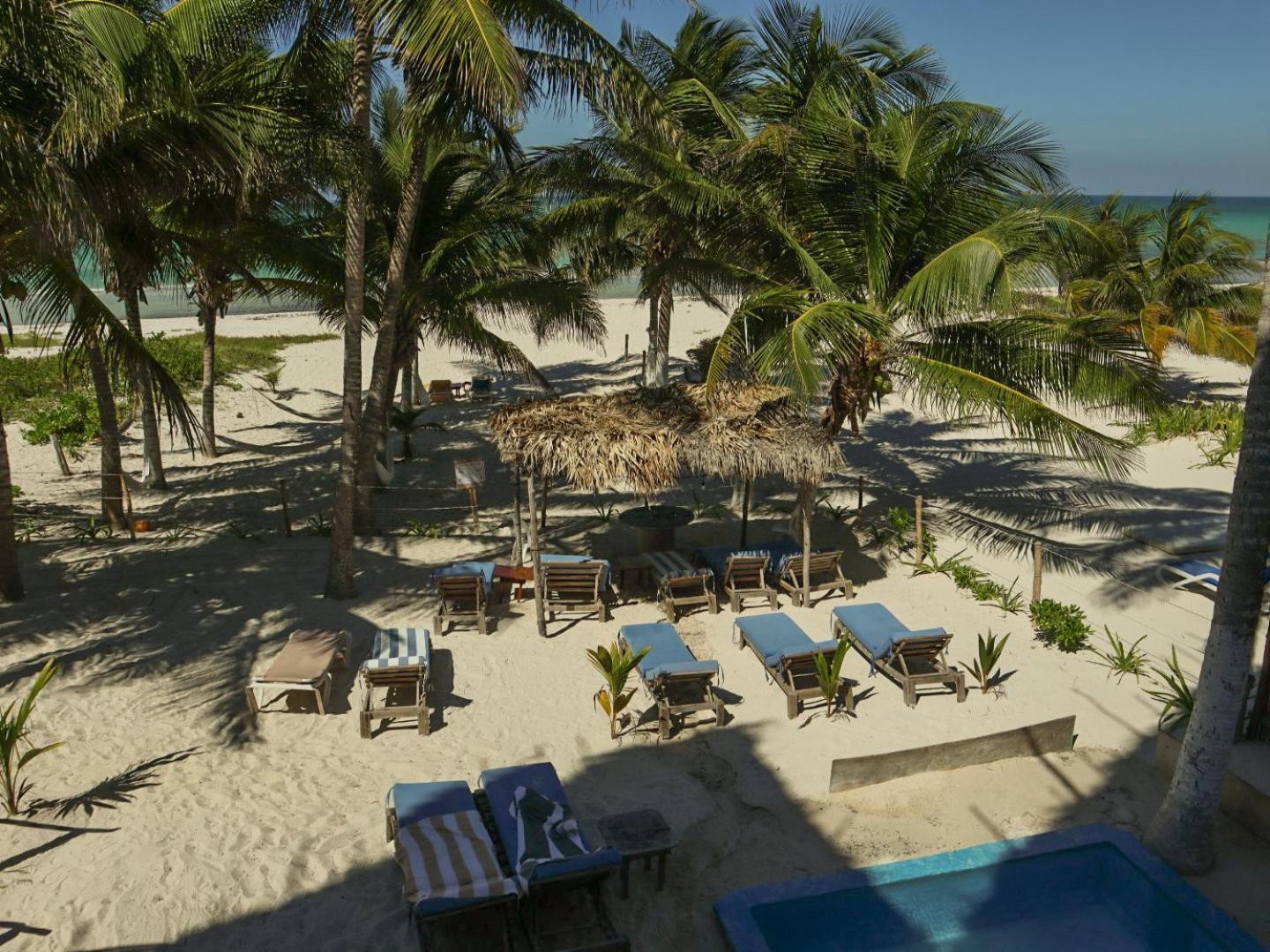 Casa Mate Beachfront Houses El Cuyo Bagian luar foto
